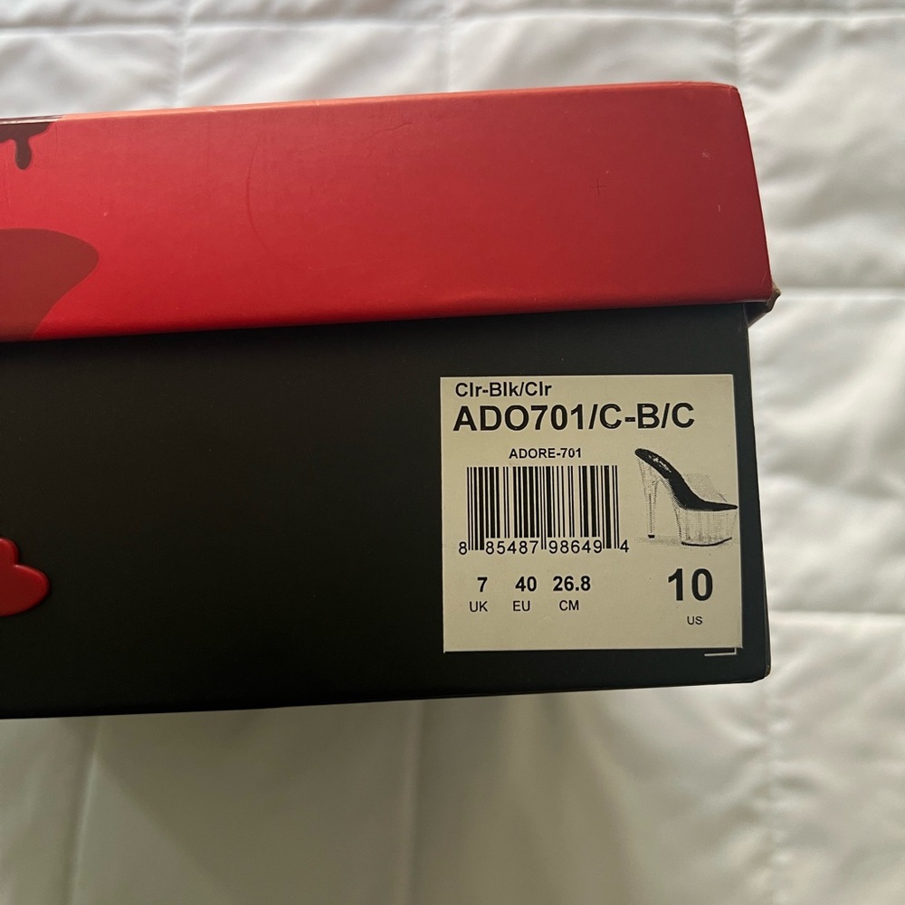 Pleaser HIGH heels Sz 10